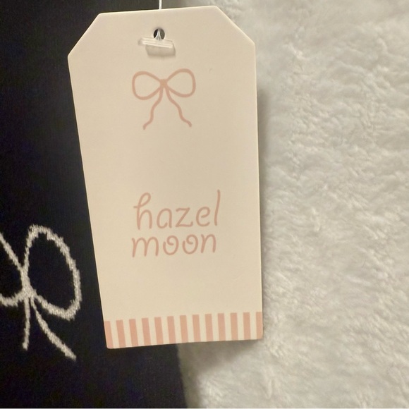 Black Bow Pattern Mini Dress - Picture 6 of 7